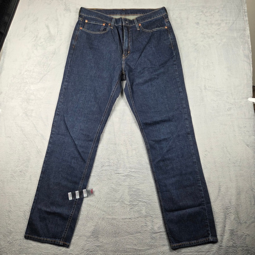 Levi's 541 Athletic Taper Jeans Mens 36x34 Blue Excellent Stretch Denim